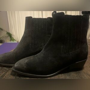 Seychelles Black Suede Boots